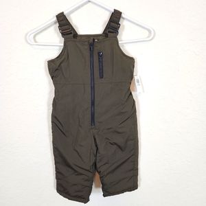 Old Navy | NWT Boys Snowsuit Overalls Green Size 18-24 Months